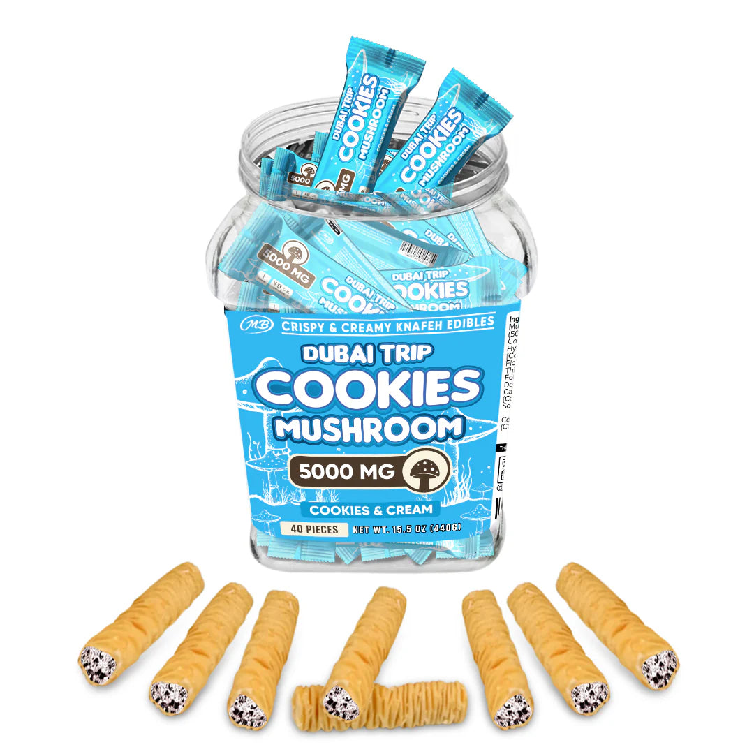 CRISPY BLUNTS COOKIES MUSHROOM (5000MG x 1CT)