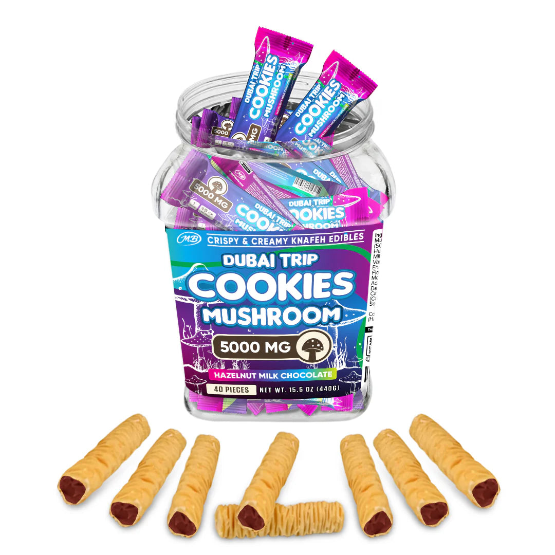 CRISPY BLUNTS COOKIES MUSHROOM (5000MG x 1CT)