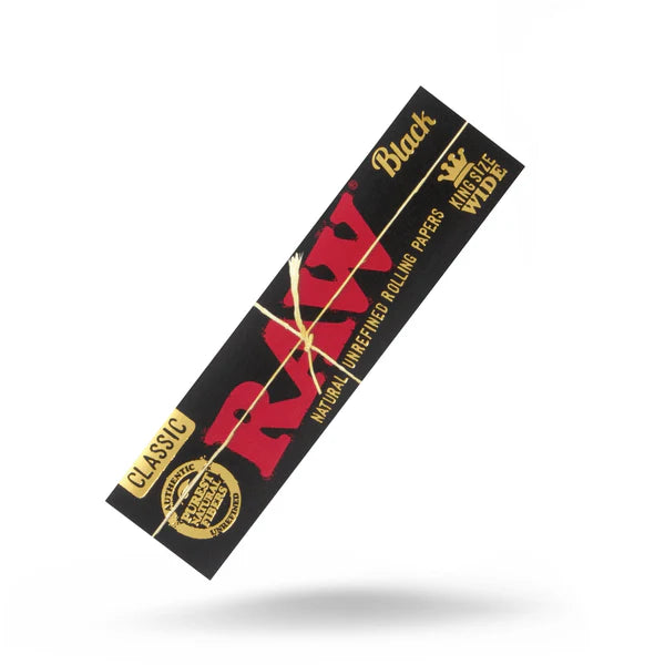 RAW BLACK KING SIZE ROLLING PAPER