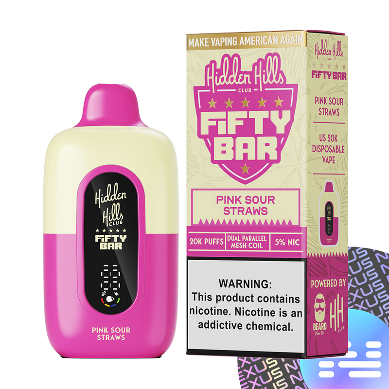 Fifty Bar X Hidden Hills 20K Puff Disposable