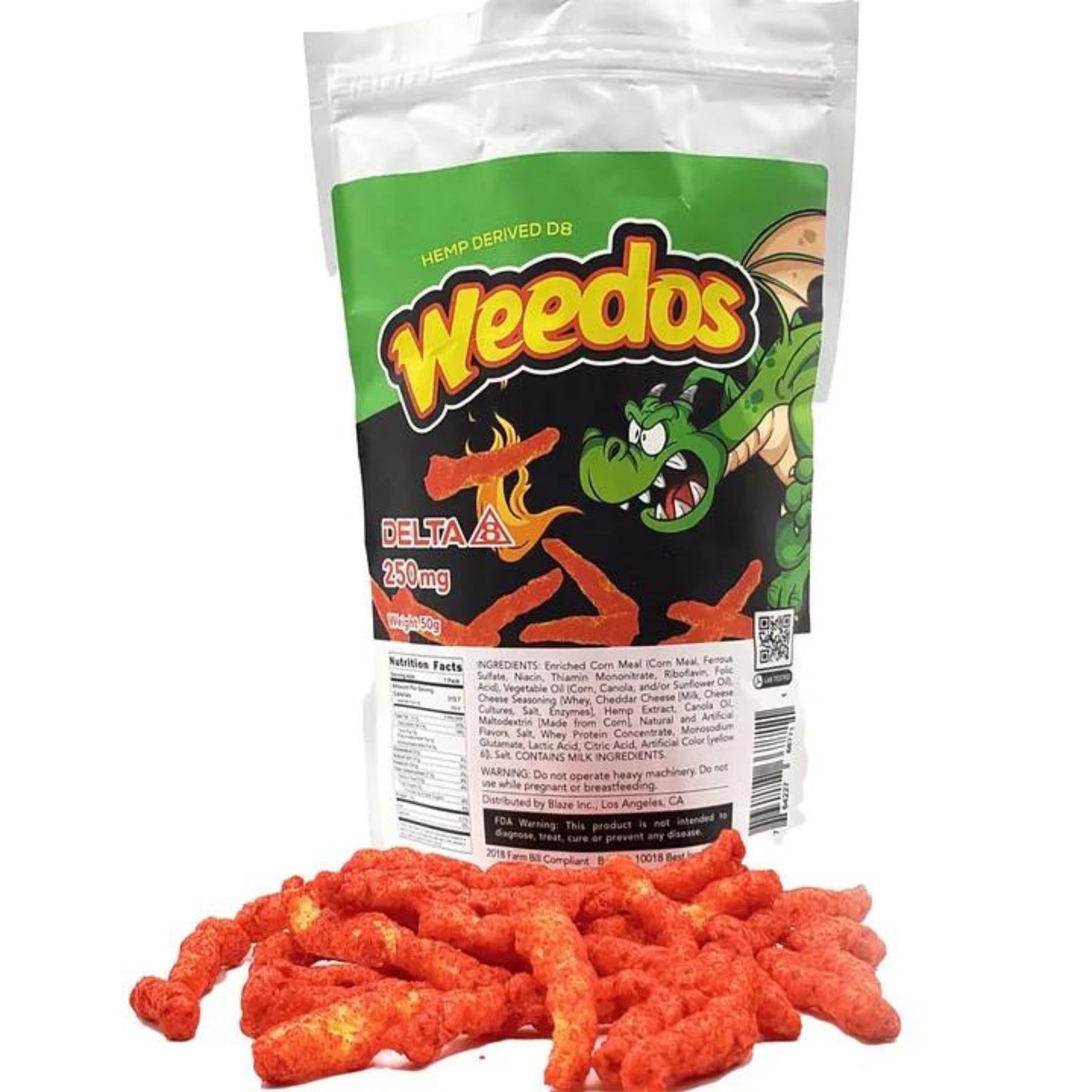 Weedos Cheetos 250Mg Delta 8