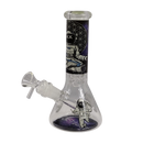 8" Decal Beaker Water Pipe