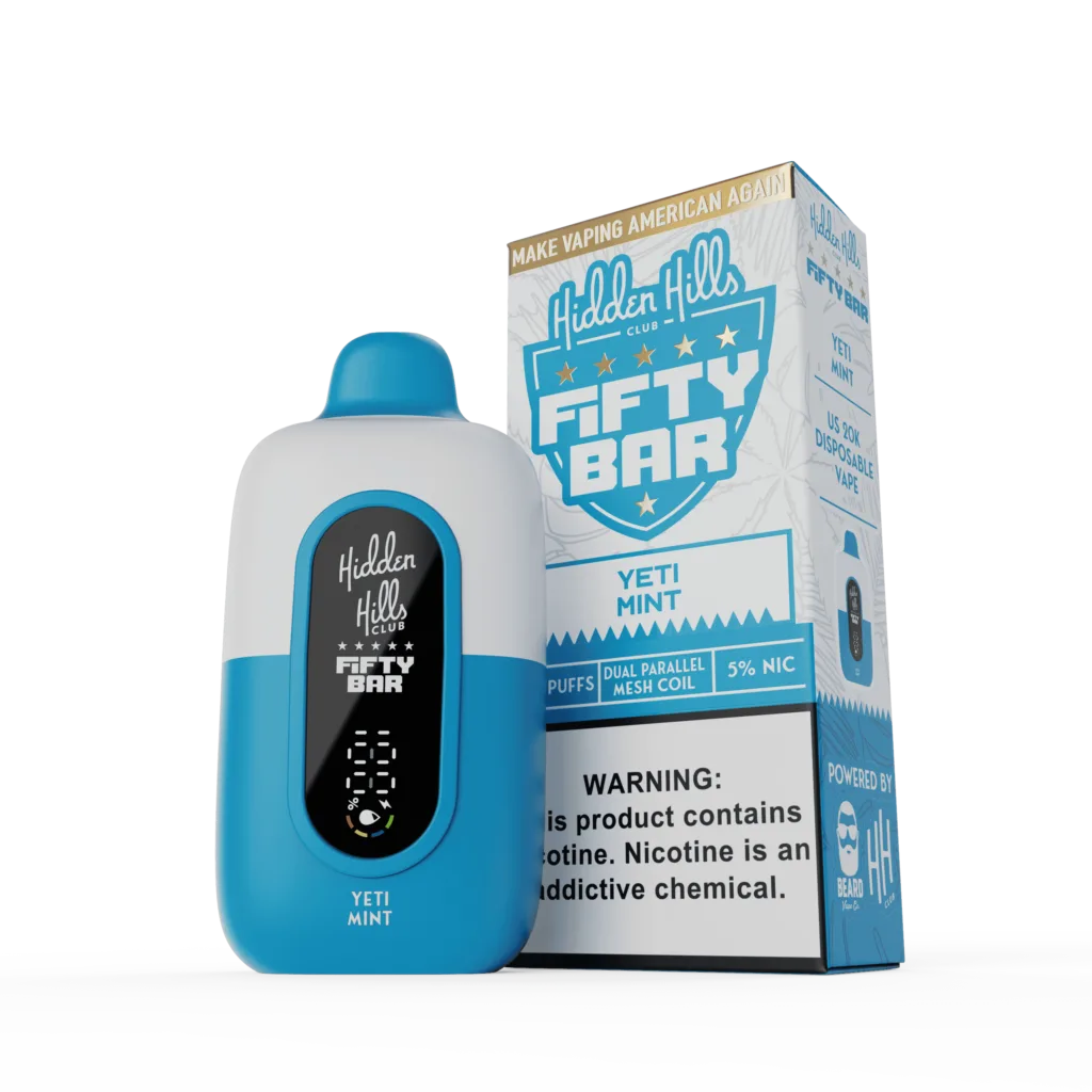 FIFTY BAR X HIDDEN HILLS 20K PUFF DISPOSABLES