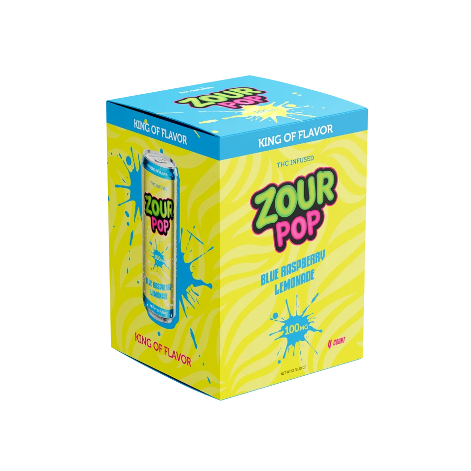 ZOUR POP D9 100MG DRINK