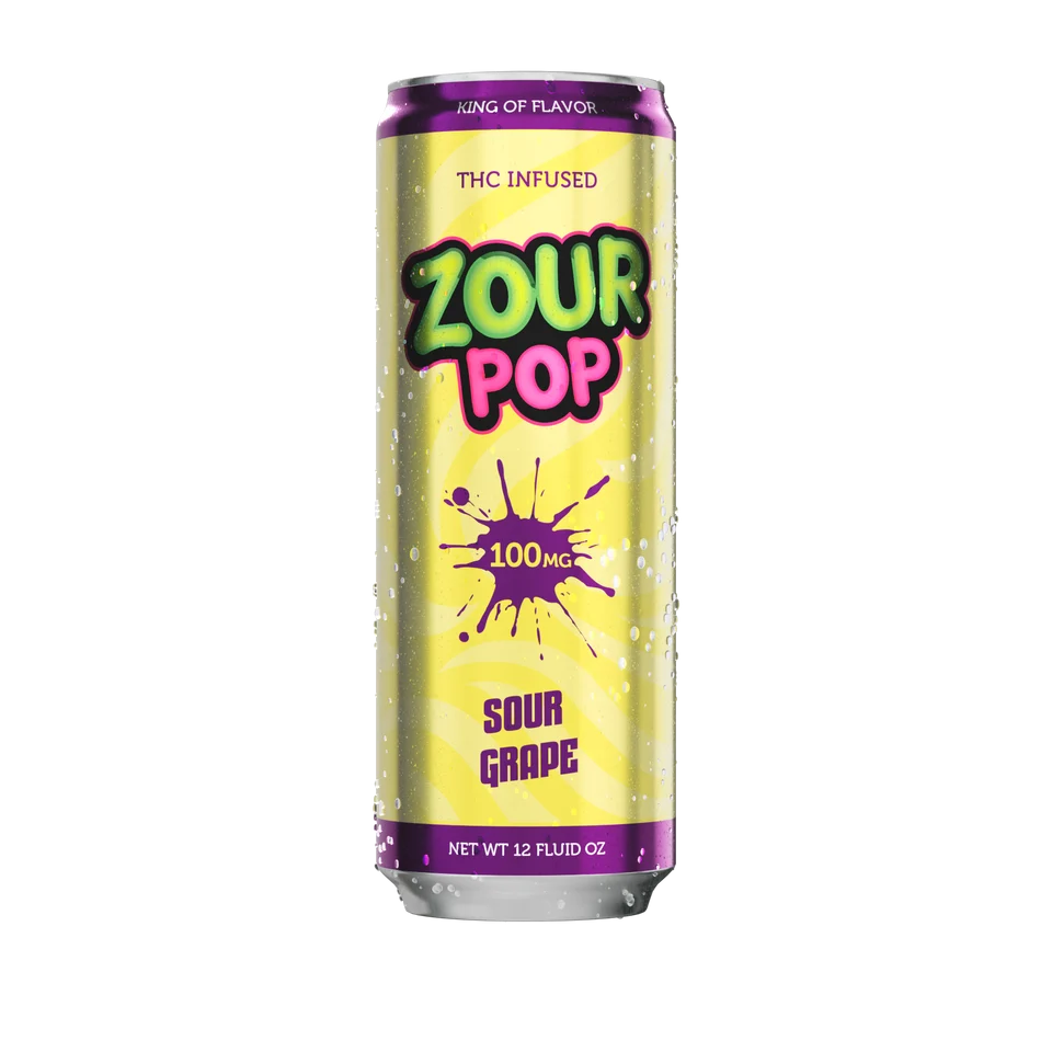 ZOUR POP D9 100MG DRINK