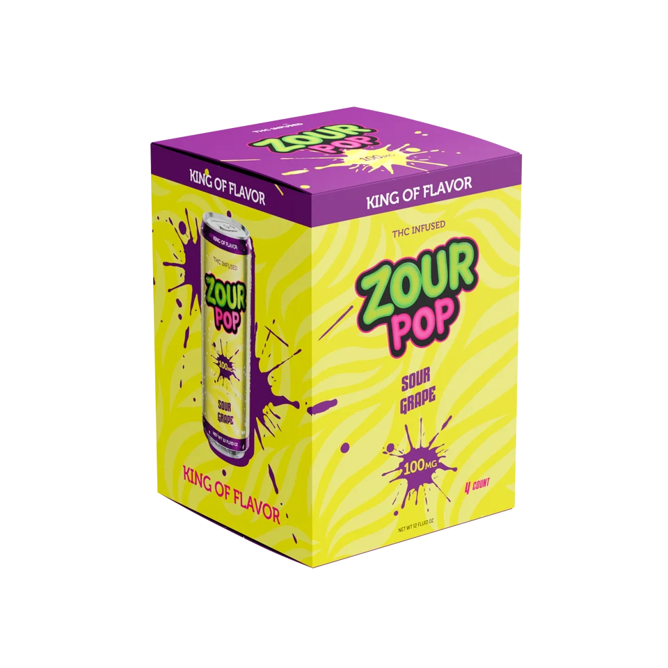 ZOUR POP D9 100MG DRINK