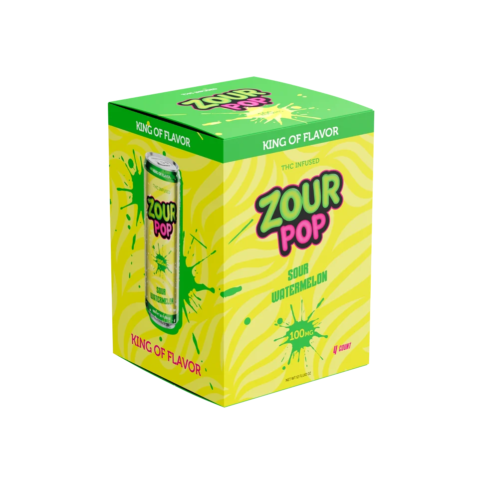 ZOUR POP D9 100MG DRINK