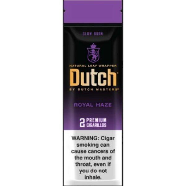 DUTCH NATURAL LEAF WRAPPER CIGARILLOS - ROYAL HAZE