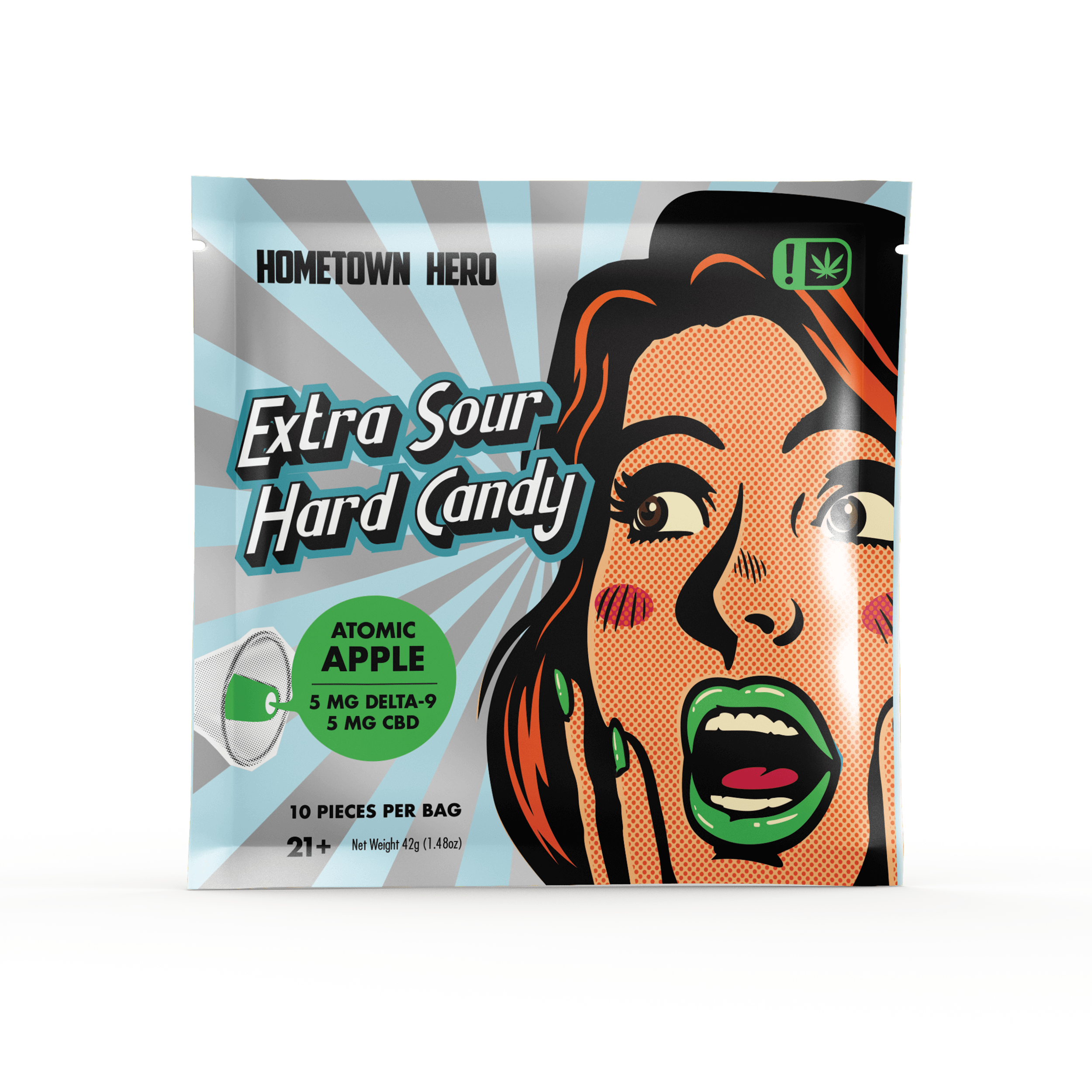 Hometown Hero Delta 9 Sour Hard Candy
