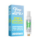 Hemp Living THCA + D8 2G Live Resin Diamond Cartridge
