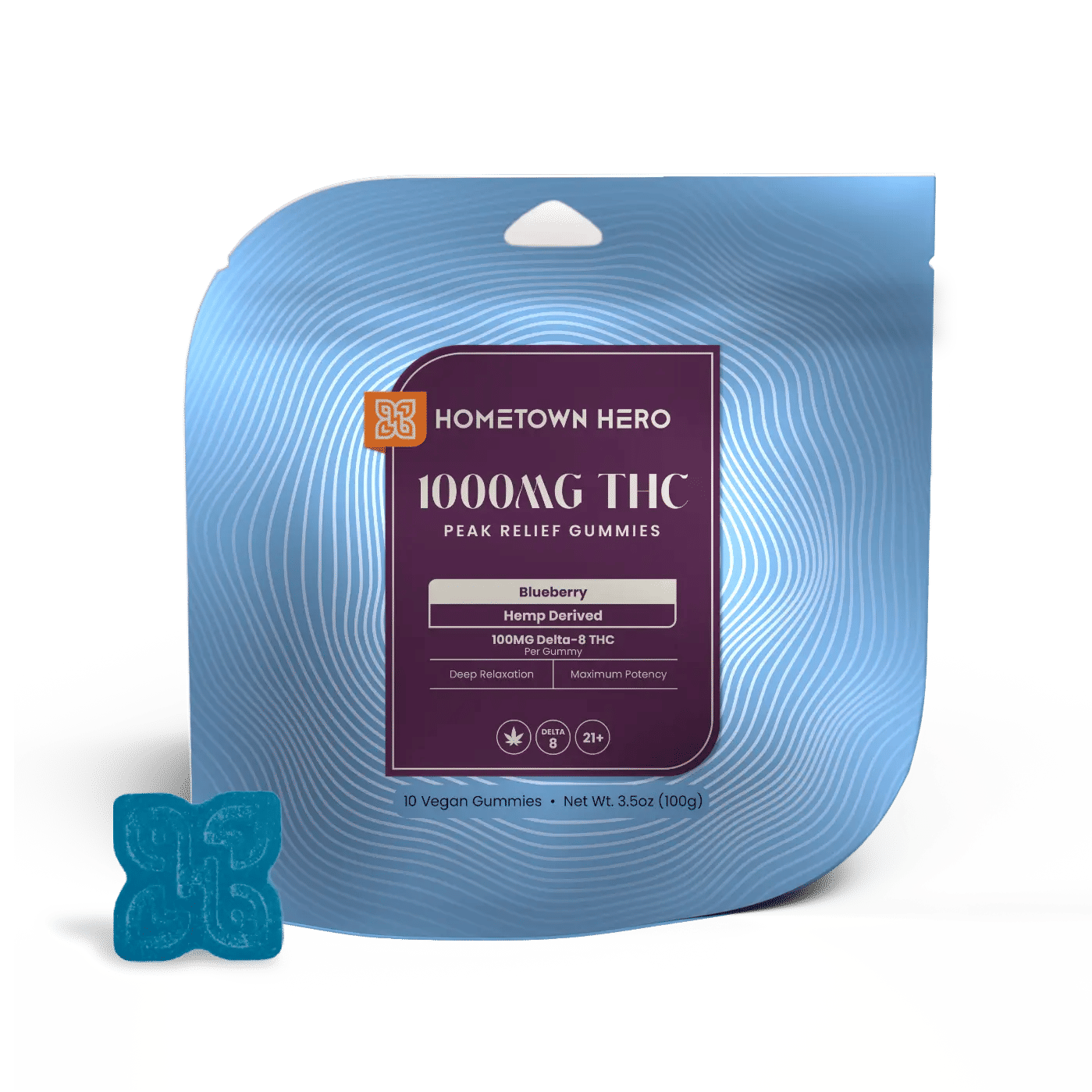 Hometown Hero Peak Relief Gummies,