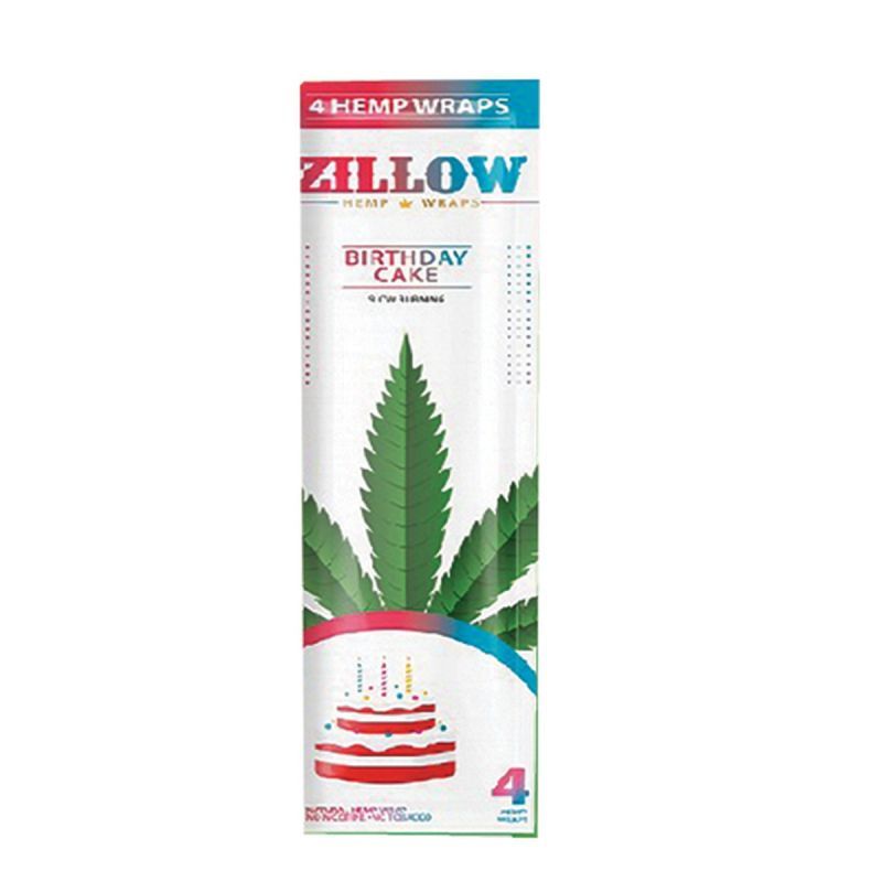 Zillow Hemp Wraps (4-Pack)