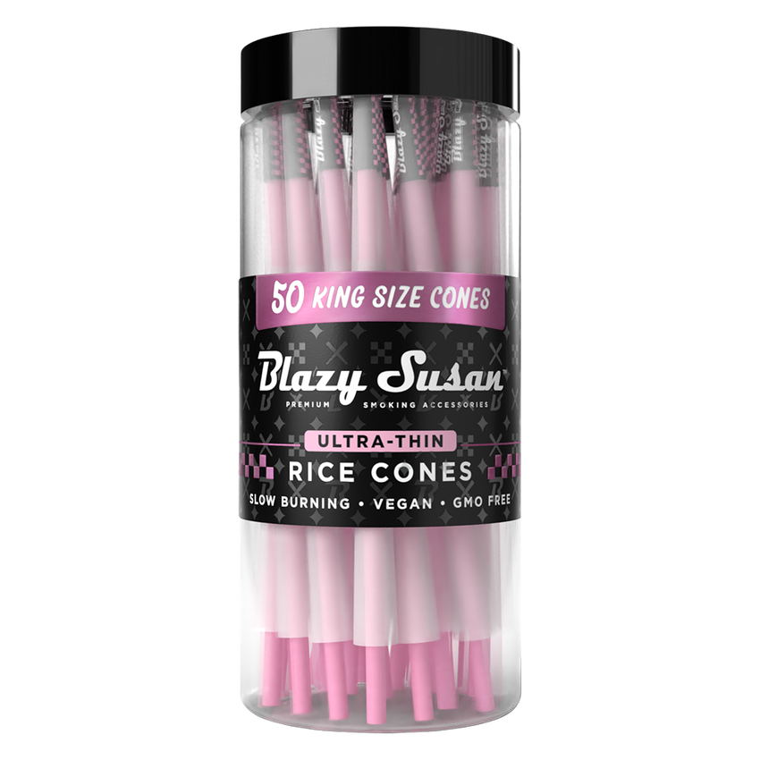 BLAZY SUSAN ULTRA THIN RICE CONES (50CT)