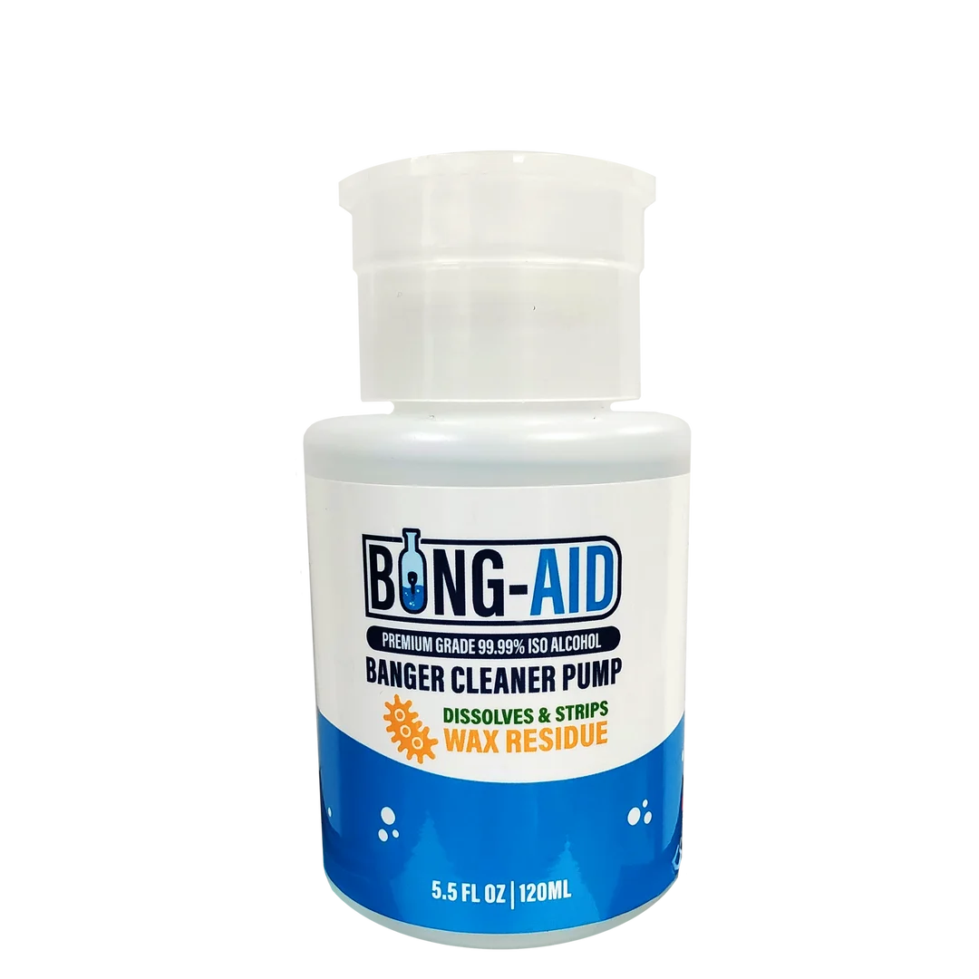 BONG AID BANGER CLEANER PUMP BOTTLE 5.5OZ
