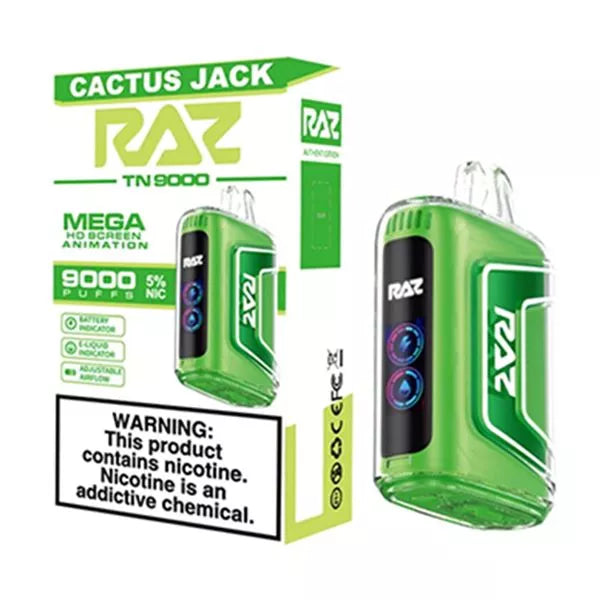 RAZ 9000 Puff Disposables