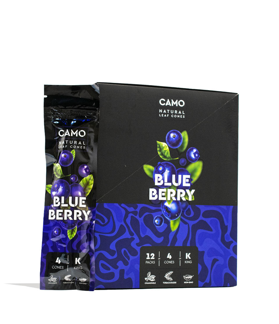 Camo Natural Leaf Cones (4Ct)