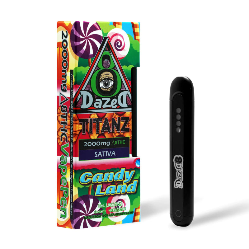 Dazed Titanz Delta 8 Disposable 2G