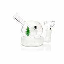 4" Xmas Snow Globe Water Pipe