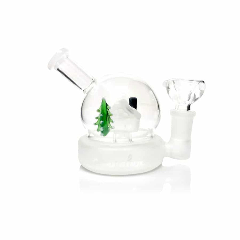 4" Xmas Snow Globe Water Pipe