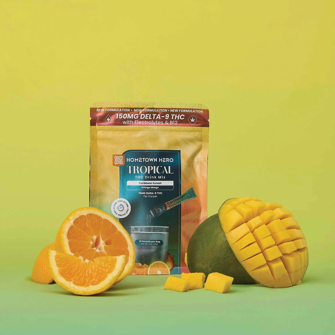 HOMETOWN HERO TROPICAL THC DRINK MIX