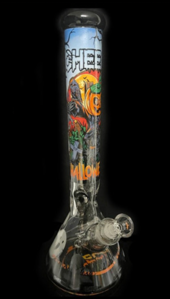 Cheech Glass 16"� Limited Edition Halloween Beaker Water Pipe