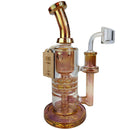 Cheech Glass Clear Incycler Water Pipe