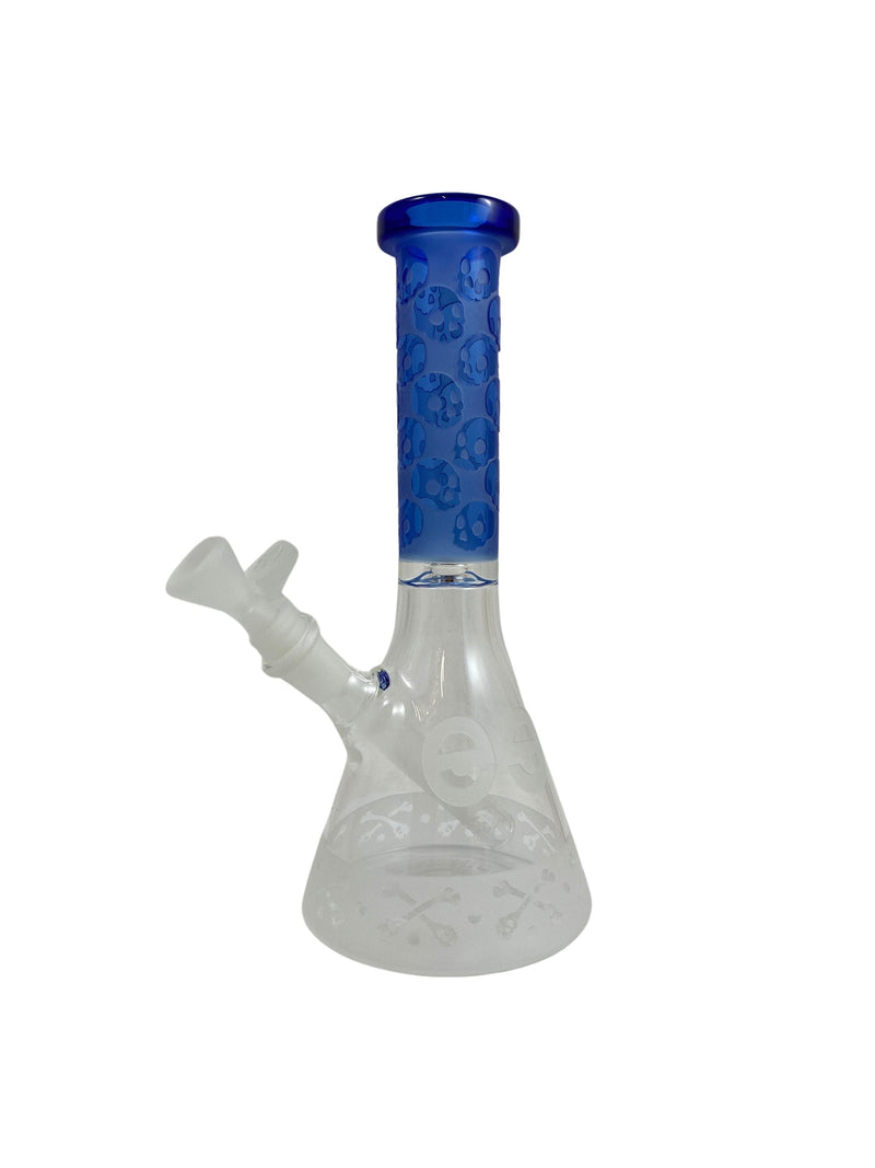 Cheech Glass 10"� Full Color Sand Blasted Water Pipe