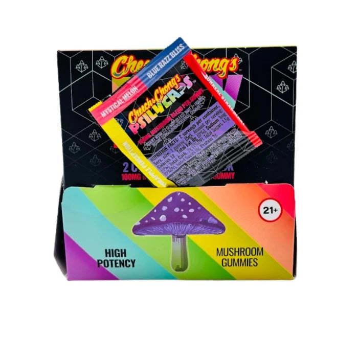 CHEECH & CHONG PSILY CAPS 2CT MUSHROOM GUMMIES