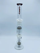Cheech Glass 23" 3-Part Modular Henna Beaker Water Pipe