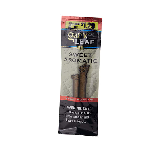 Game Leaf Cigars Sweet Aromatic (2 Pack)