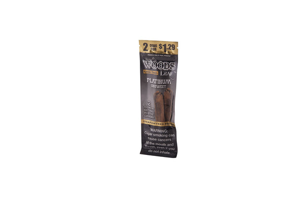 Sweet Woods Cigars Platinum Un-Sweet 2 Pack