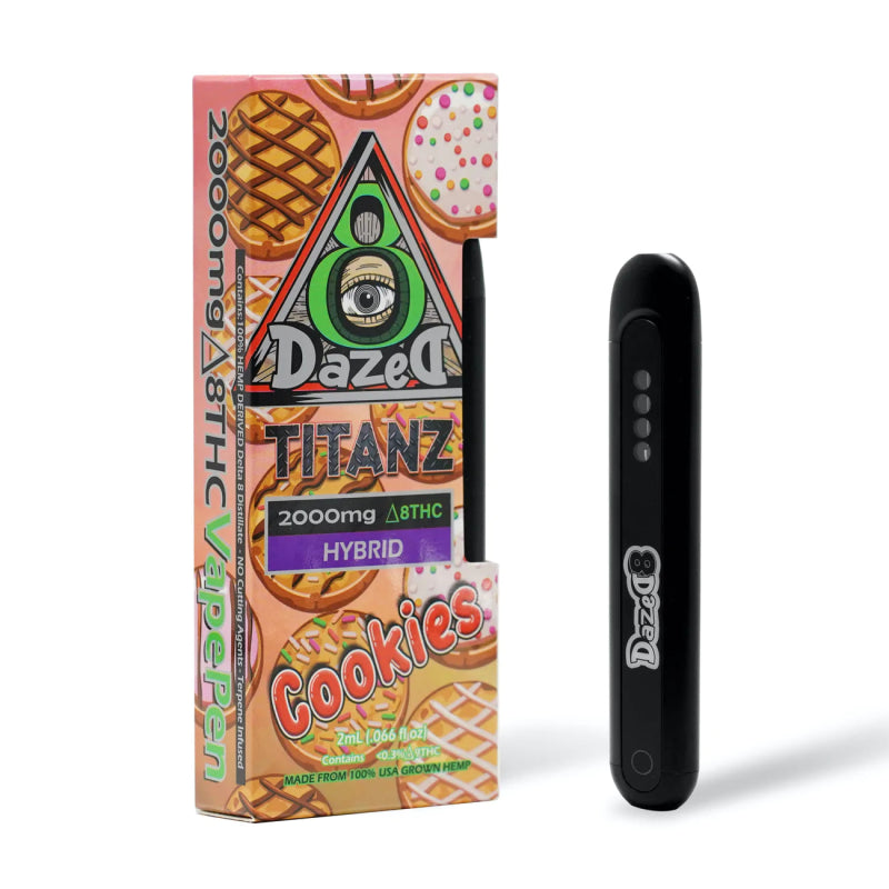Dazed Titanz Delta 8 Disposable 2G