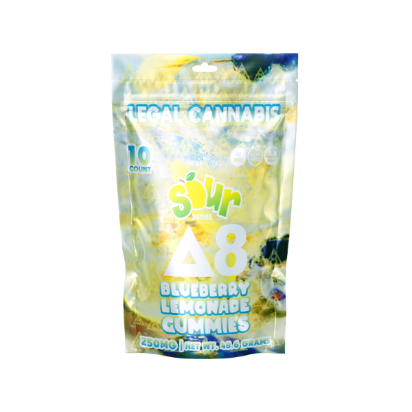 Hemp Living Delta 8 Gummies 10Ct (250Mg)