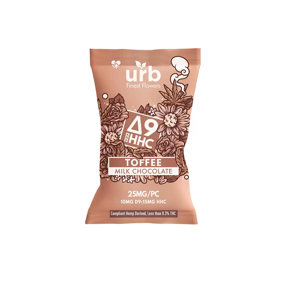 Urb Delta 9 HHC 25Mg Chocolate Singles