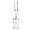 Chill Glass 16" Heavy Double Disc Jellyfish Perc Water Pipe