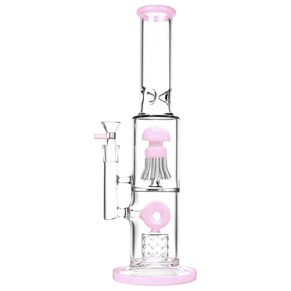Chill Glass 16" Heavy Double Disc Jellyfish Perc Water Pipe