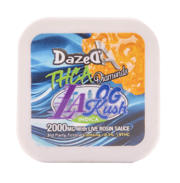Dazed THCA Diamonds Live Rosin Sauce 1G