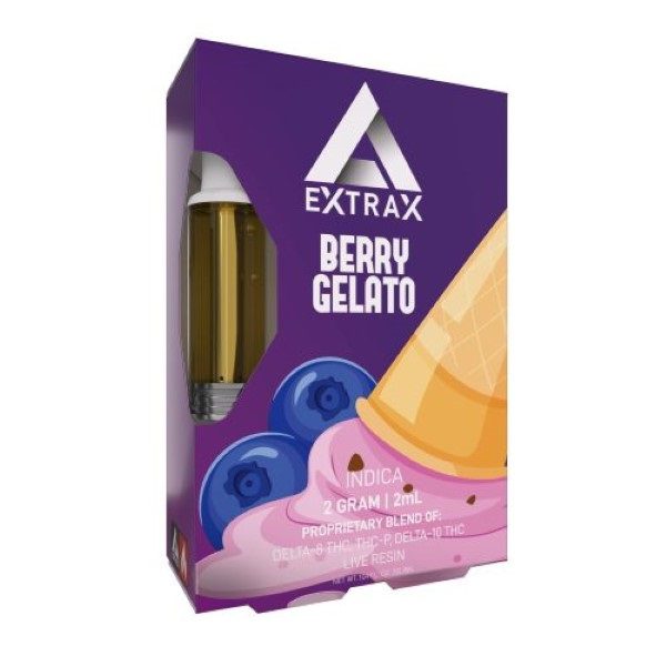 Extrax D8 THC-P D10 Live Resin 2G Cartridge