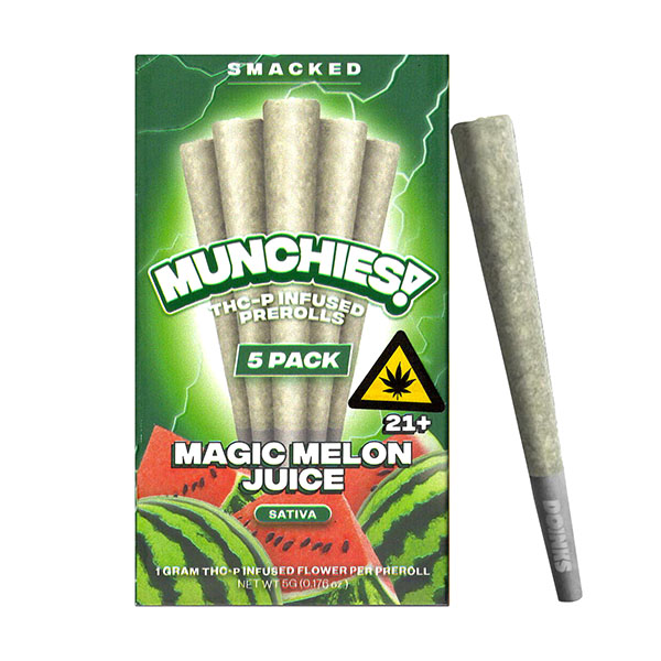 MUNCHIES THCP PRE ROLLS (5PK)