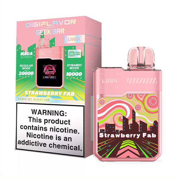 Digiflavor X Geek Bar Lush Disposable (20,000 Puffs)