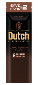 Dutch Natural Leaf Wrapper Cigarillos - Java Fusion Deluxe