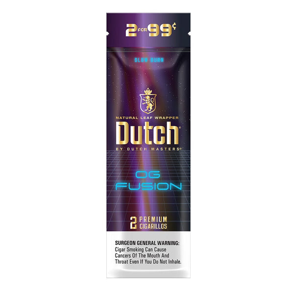 Dutch Natural Leaf Wrapper Cigarillos Og Fusion