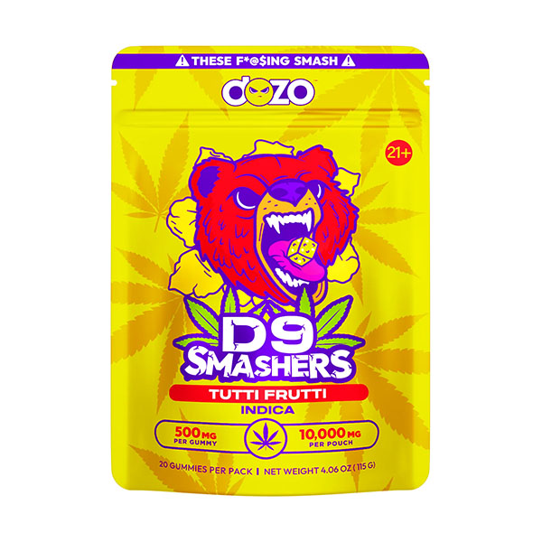 DOZO DELTA 9 SMASHERS 10000MG (20CT)