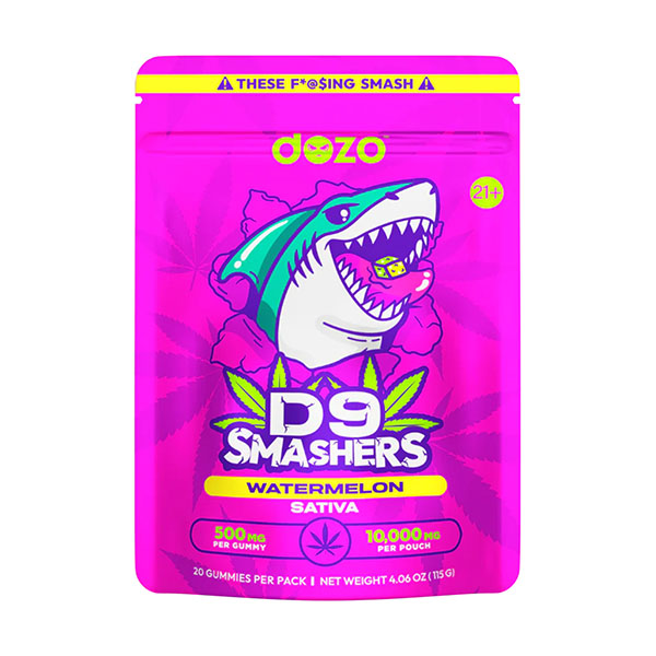 DOZO DELTA 9 SMASHERS 10000MG (20CT)