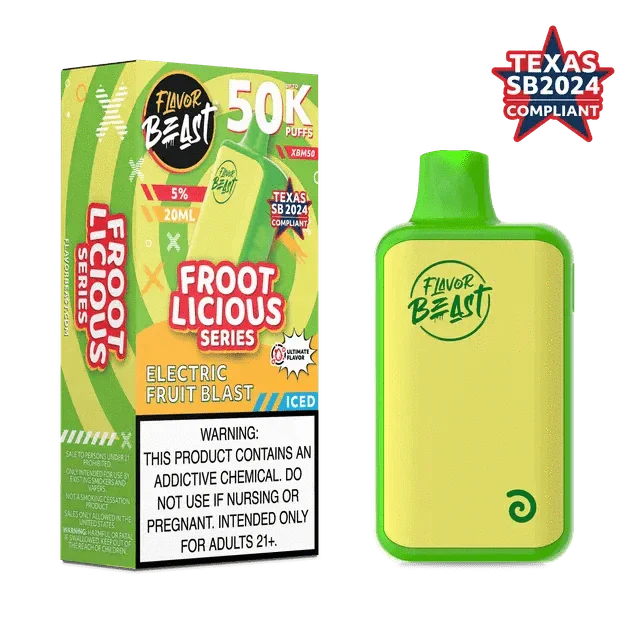FLAVOR BEAST 50K PUFF DISPOSABLES