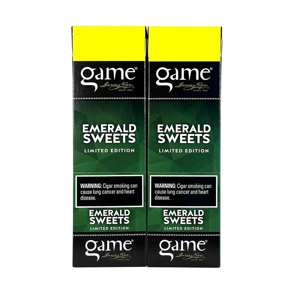 GAME CIGARS 2 PACK - EMERALD SWEETS