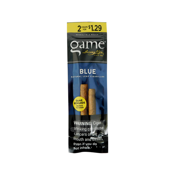 Game Blue Vanilla Cigars (2 Pack)