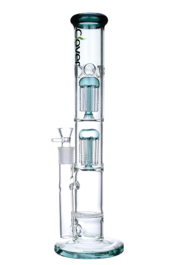 Clover Glass 15.5" Straight Tree Arm Water Pipe