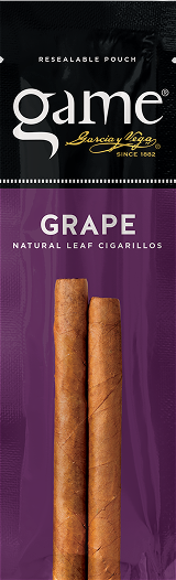 Game Cigars 2 Pack Grape