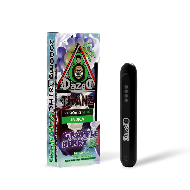 Dazed Titanz Delta 8 Disposable 2G
